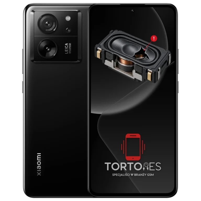 Xiaomi 13T z symbolem głośnika multimedialnego - wymiana głośnika multimedialnego