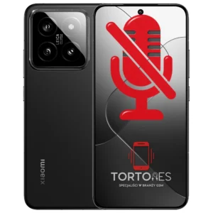 Xiaomi 14 z symbolem mikrofonu - naprawa mikrofonu