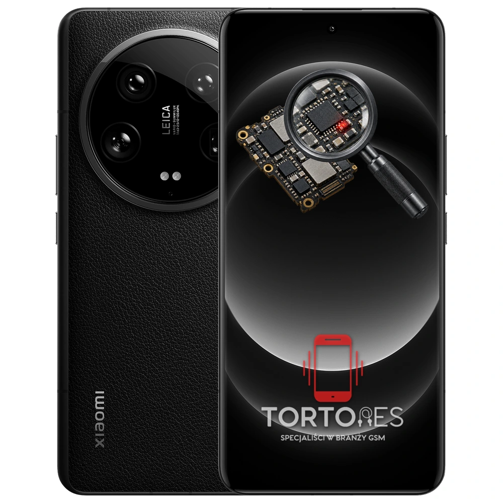Xiaomi 14 Ultra z symbolem diagnostyki - diagnoza telefonu