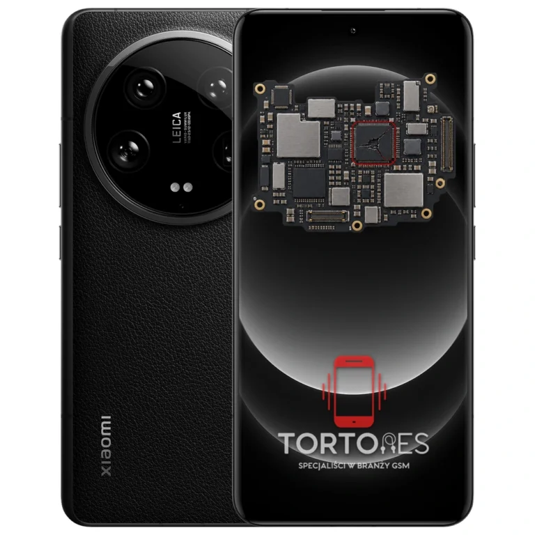 Xiaomi 14 Ultra z ilustracją płyty głównej - naprawa płyty głównej