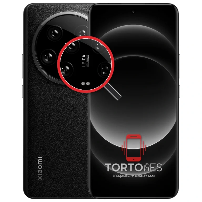 Xiaomi 14 Ultra z lupą na tylnych aparatach - wymiana tylnej kamery