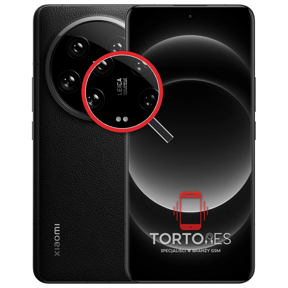 Xiaomi 14 Ultra z lupą na tylnych aparatach - wymiana tylnej kamery