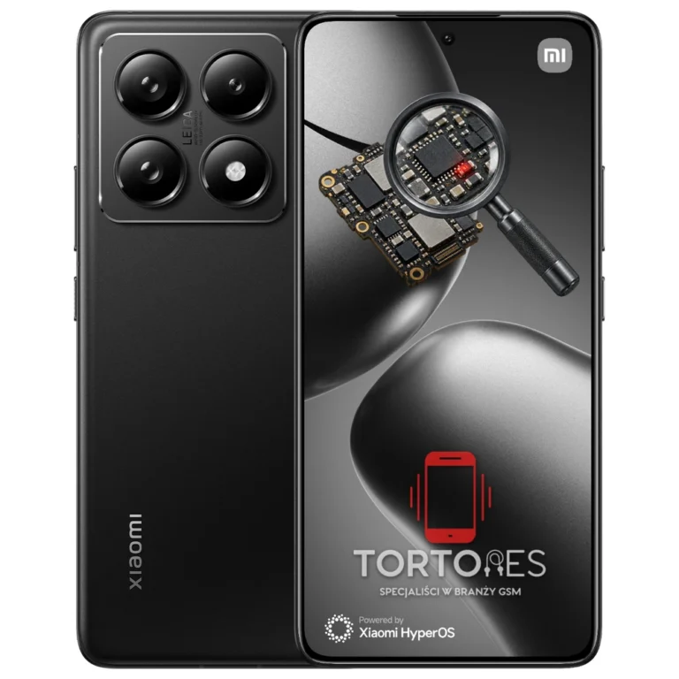 Xiaomi 14T Pro z symbolem diagnostyki - diagnoza telefonu