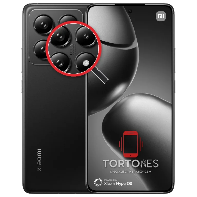 Xiaomi 14T Pro z lupą na tylnych aparatach - wymiana tylnej kamery