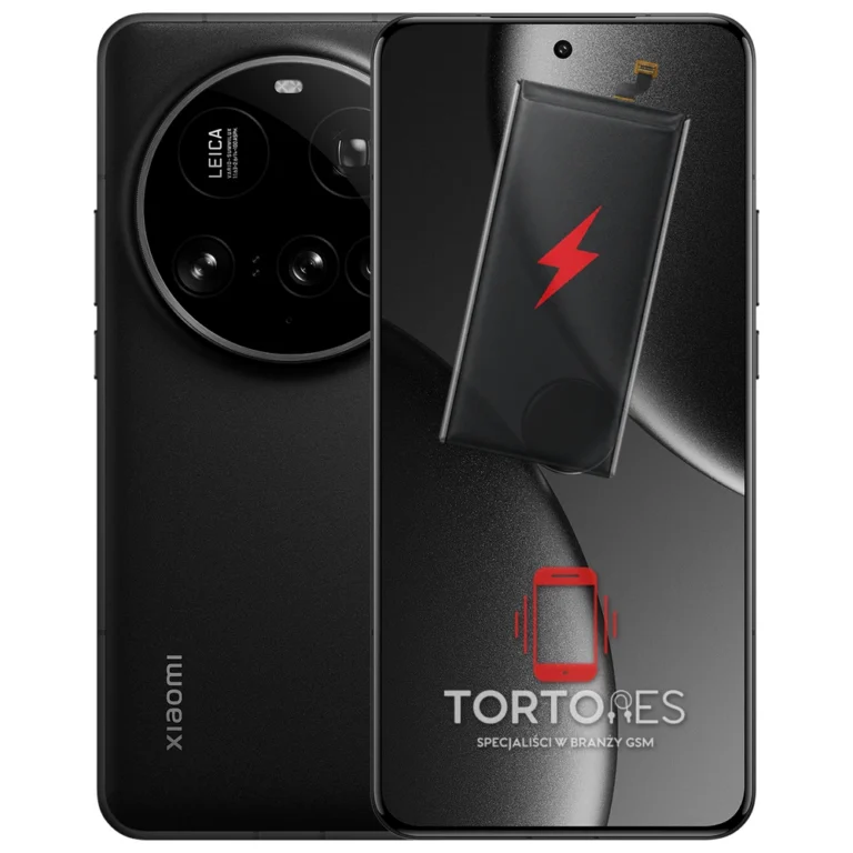 Xiaomi 15 Ultra z ilustracją baterii - wymiana baterii