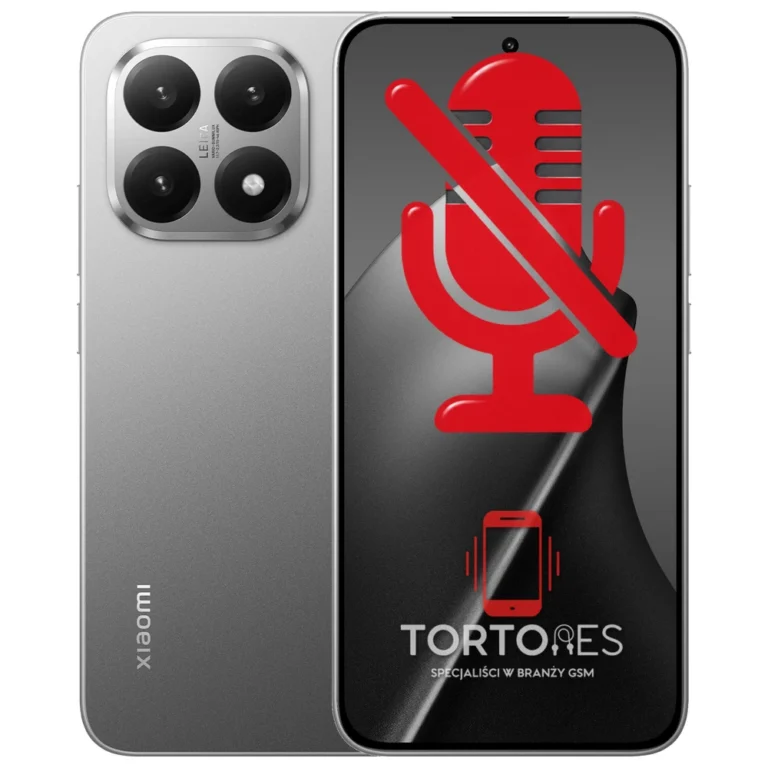 Xiaomi 15T z symbolem mikrofonu - naprawa mikrofonu