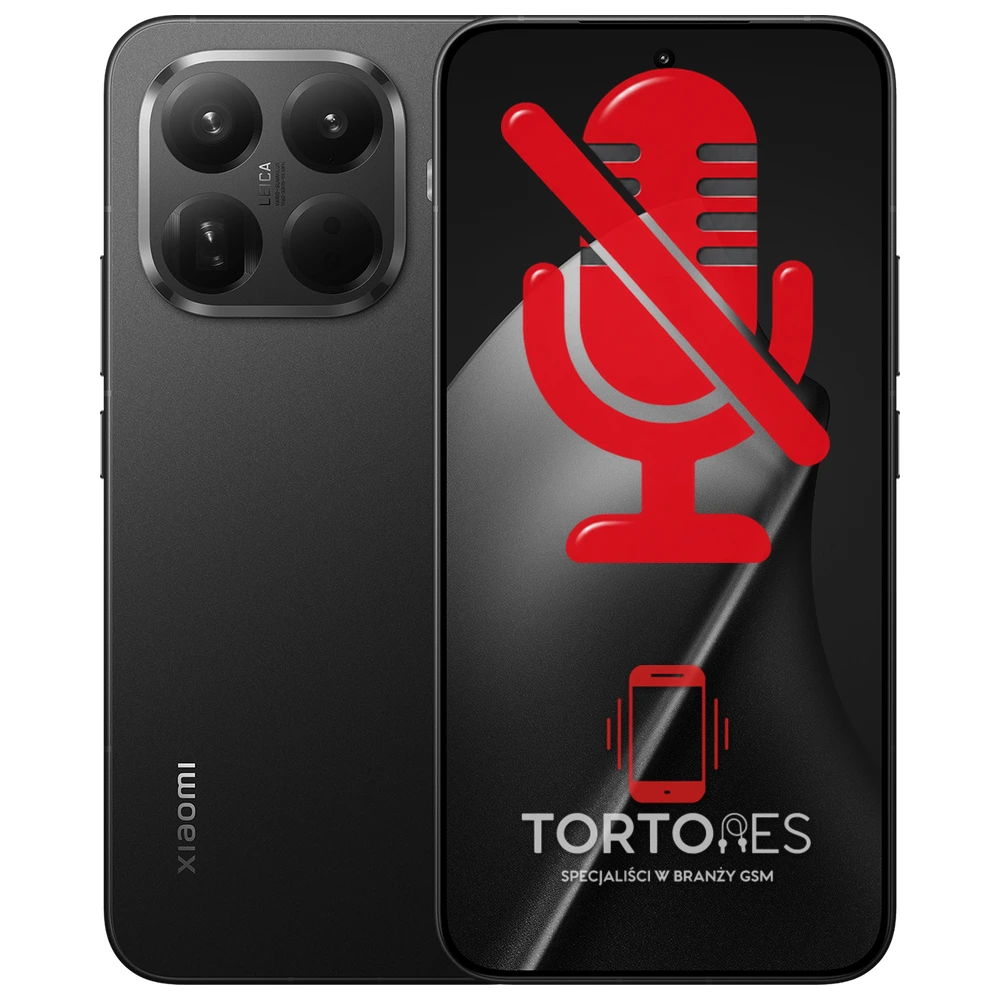 Xiaomi 15T Pro z symbolem mikrofonu - naprawa mikrofonu