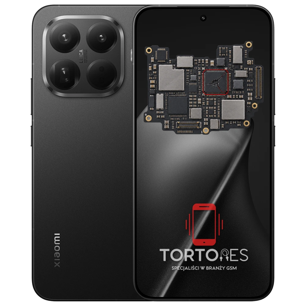 Xiaomi 15T Pro z ilustracją płyty głównej - naprawa płyty głównej
