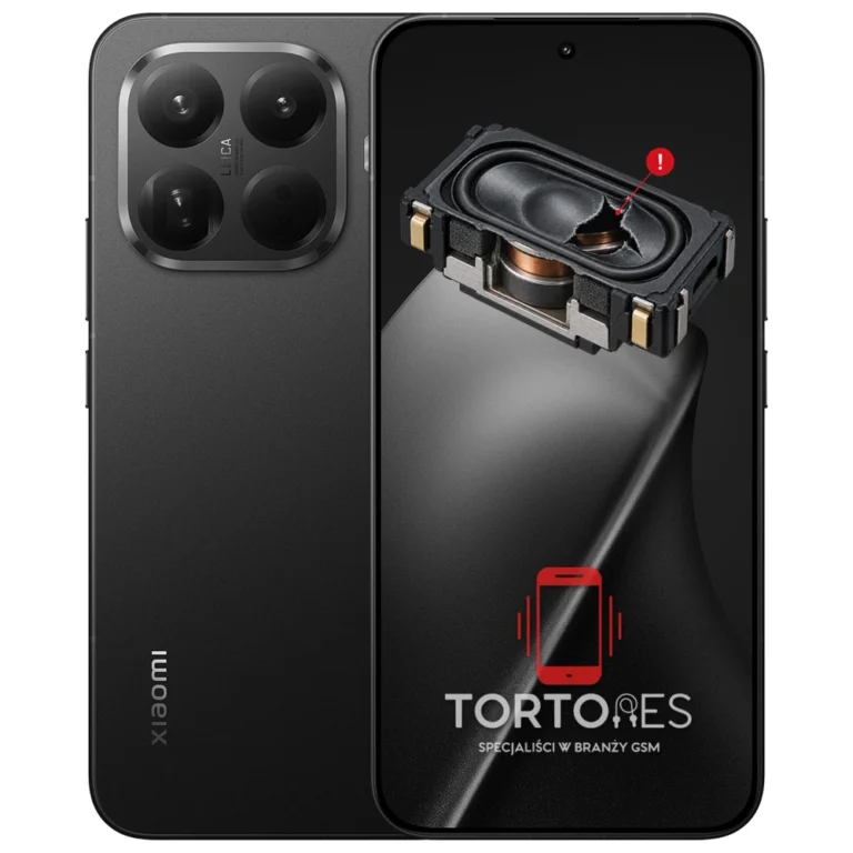 Xiaomi 15T Pro z symbolem głośnika multimedialnego - wymiana głośnika multimedialnego