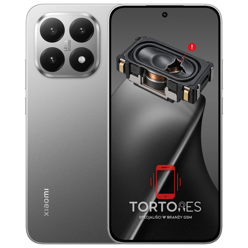 Xiaomi 15T z symbolem głośnika multimedialnego - wymiana głośnika multimedialnego