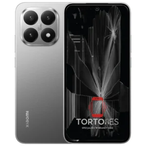 Xiaomi 15T z ilustracją pękniętego wyświetlacza - wymiana zbitego wyświetlacza