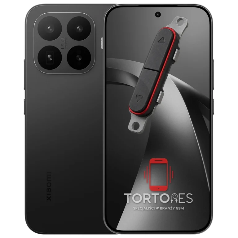Xiaomi 17T z symbolem przycisków - naprawa przycisków włączania i głośności