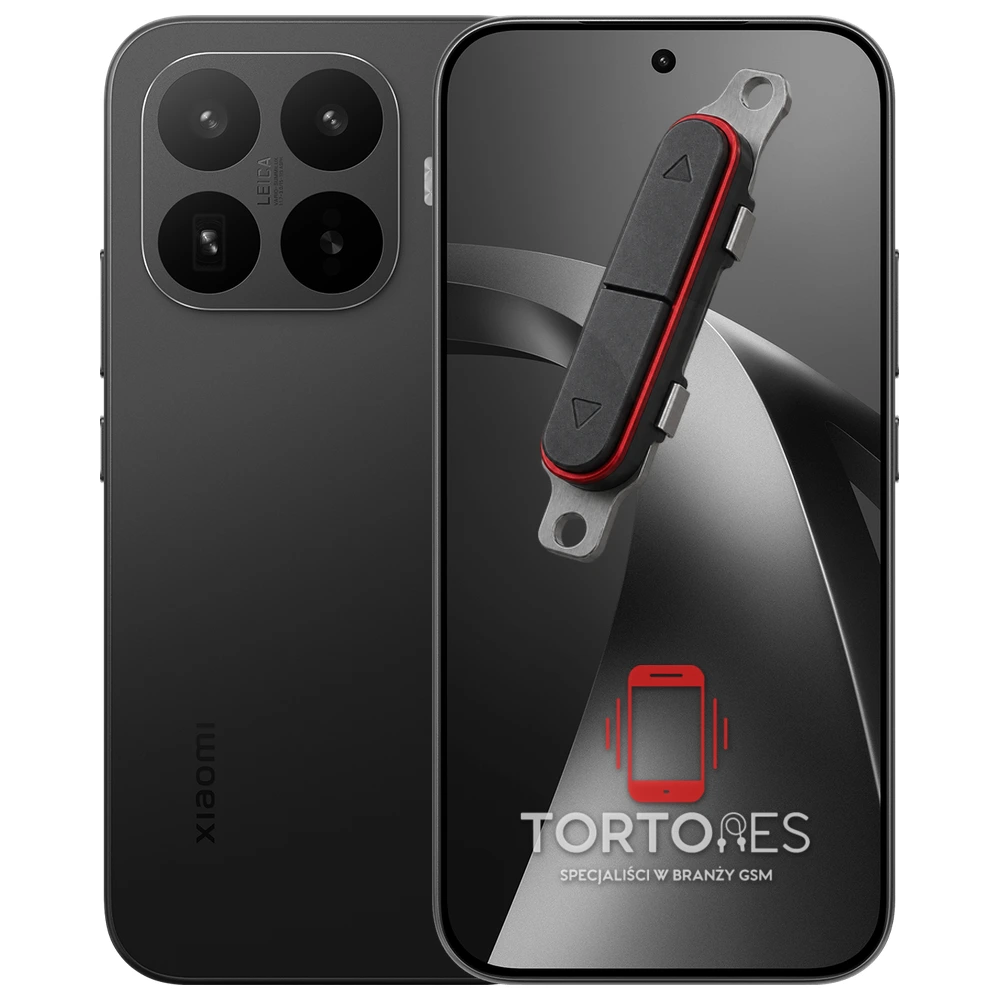 Xiaomi 17T z symbolem przycisków - naprawa przycisków włączania i głośności