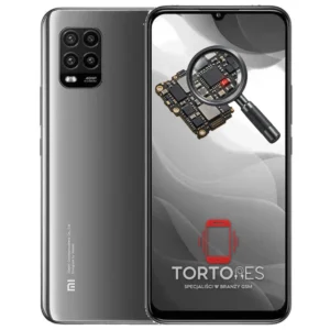 Xiaomi Mi 10 Lite 5G z symbolem diagnostyki - diagnoza telefonu