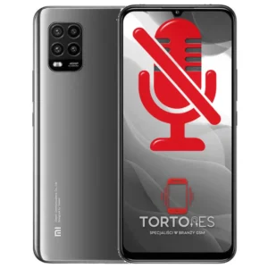 Xiaomi Mi 10 Lite 5G z symbolem mikrofonu - naprawa mikrofonu