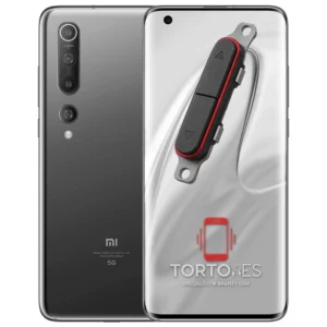Xiaomi Mi 10 z symbolem przycisków - naprawa przycisków włączania i głośności