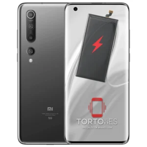 Xiaomi Mi 10 z ilustracją baterii - wymiana baterii