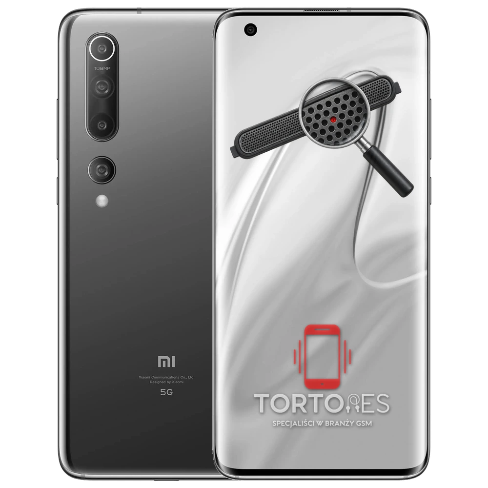 Xiaomi Mi 10 z symbolem głośnika rozmów - wymiana głośnika rozmów