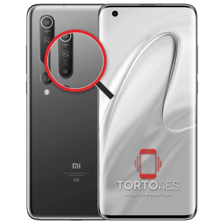 Xiaomi Mi 10 z lupą na tylnych aparatach - wymiana tylnej kamery
