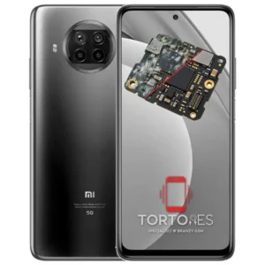 Xiaomi Mi 10T Lite z ilustracją zalania - czyszczenie po zalaniu
