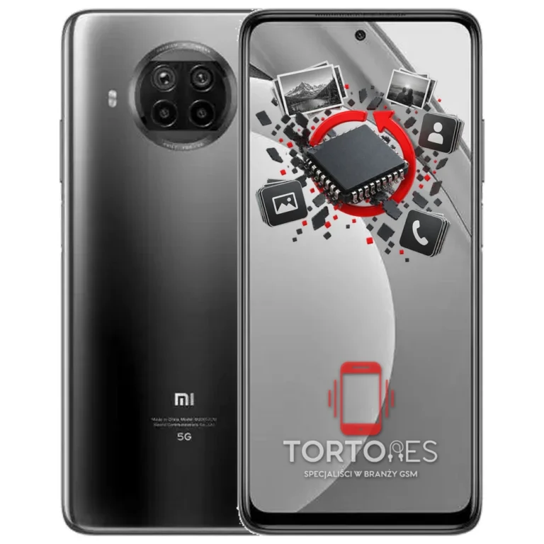 Xiaomi Mi 10T Lite z ilustracją odzyskiwania danych - odzyskiwanie danych