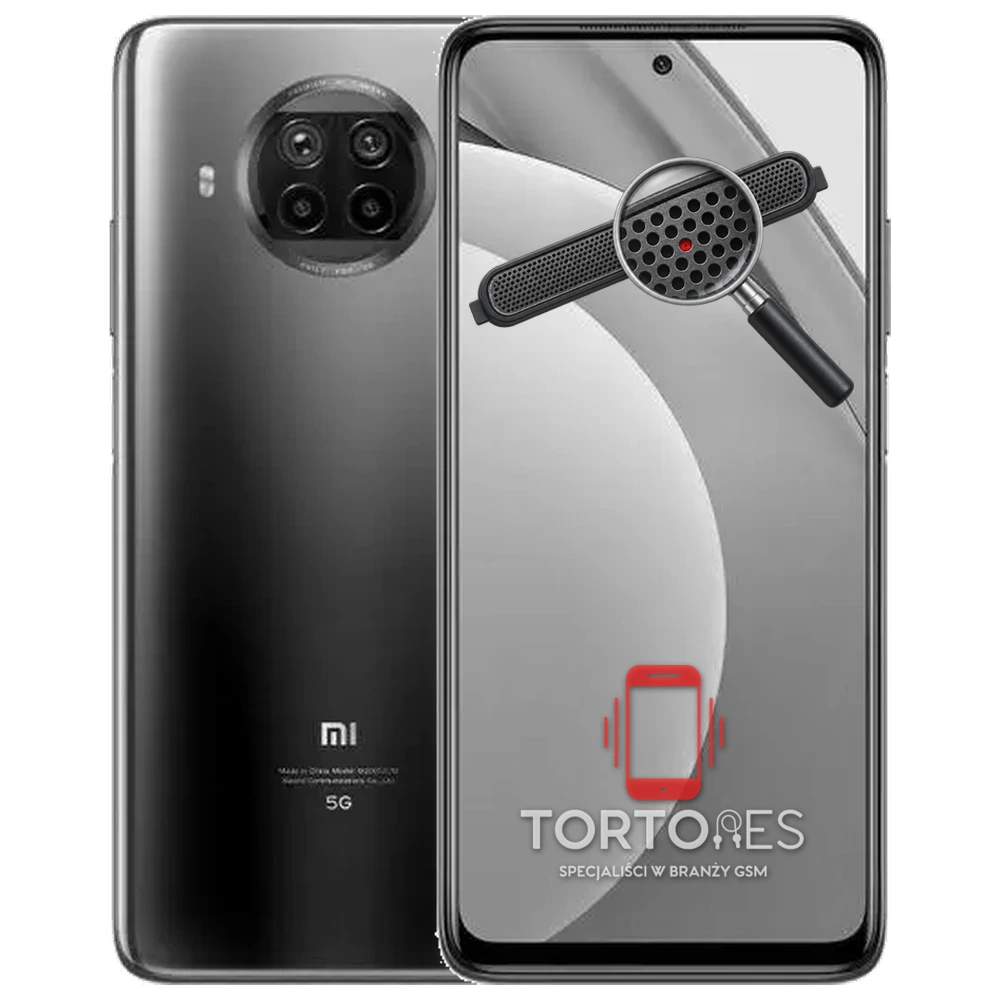 Xiaomi Mi 10T Lite z symbolem głośnika rozmów - wymiana głośnika rozmów