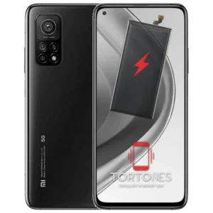Xiaomi Mi 10T Pro z ilustracją baterii - wymiana baterii