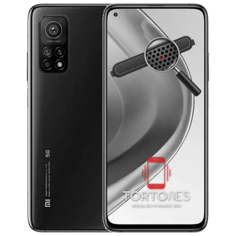 Xiaomi Mi 10T Pro z symbolem głośnika rozmów - wymiana głośnika rozmów