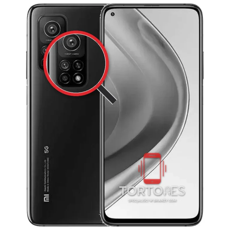 Xiaomi Mi 10T Pro z lupą na tylnych aparatach - wymiana tylnej kamery