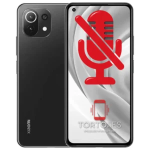 Xiaomi Mi 11 Lite 5G z symbolem mikrofonu - naprawa mikrofonu