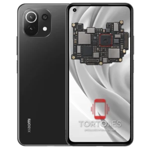 Xiaomi Mi 11 Lite z ilustracją płyty głównej - naprawa płyty głównej