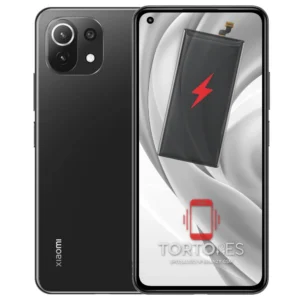 Xiaomi Mi 11 Lite z ilustracją baterii - wymiana baterii