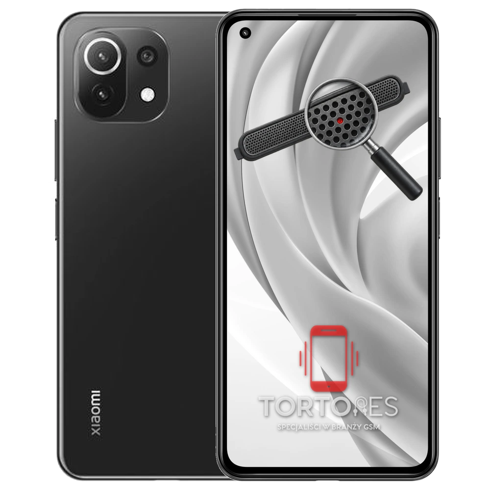 Xiaomi Mi 11 Lite z symbolem głośnika rozmów - wymiana głośnika rozmów