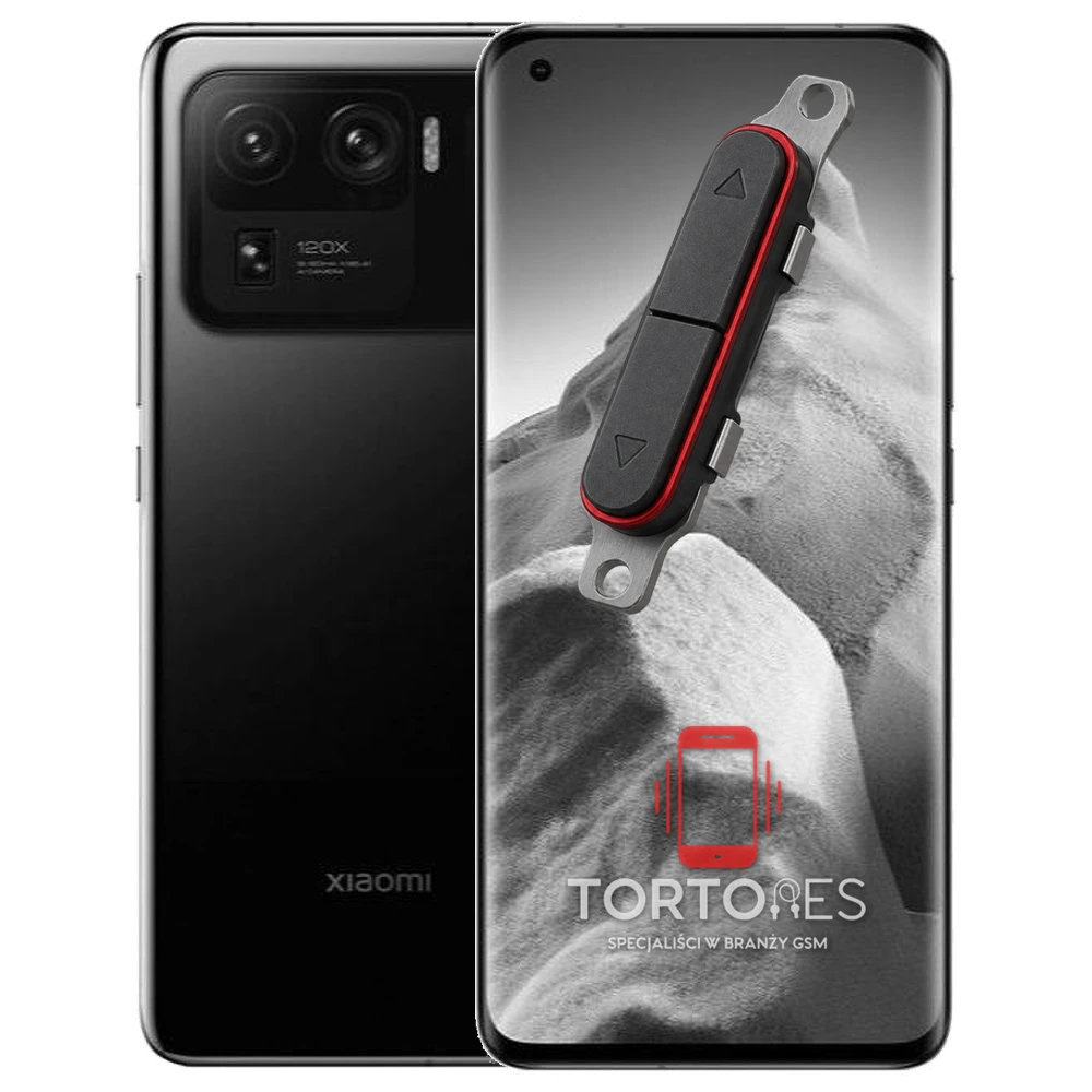 Xiaomi Mi 11 Ultra z symbolem przycisków - naprawa przycisków włączania i głośności