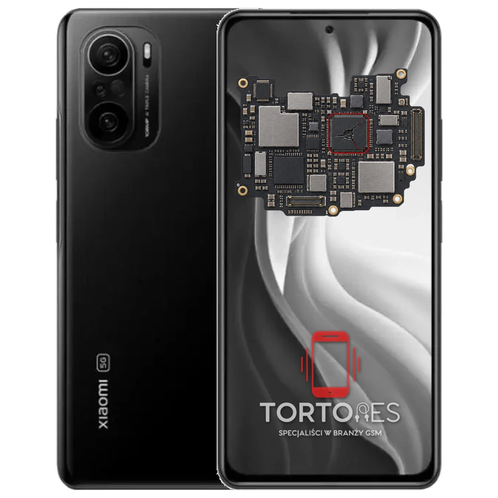 Xiaomi Mi 11i z ilustracją płyty głównej - naprawa płyty głównej