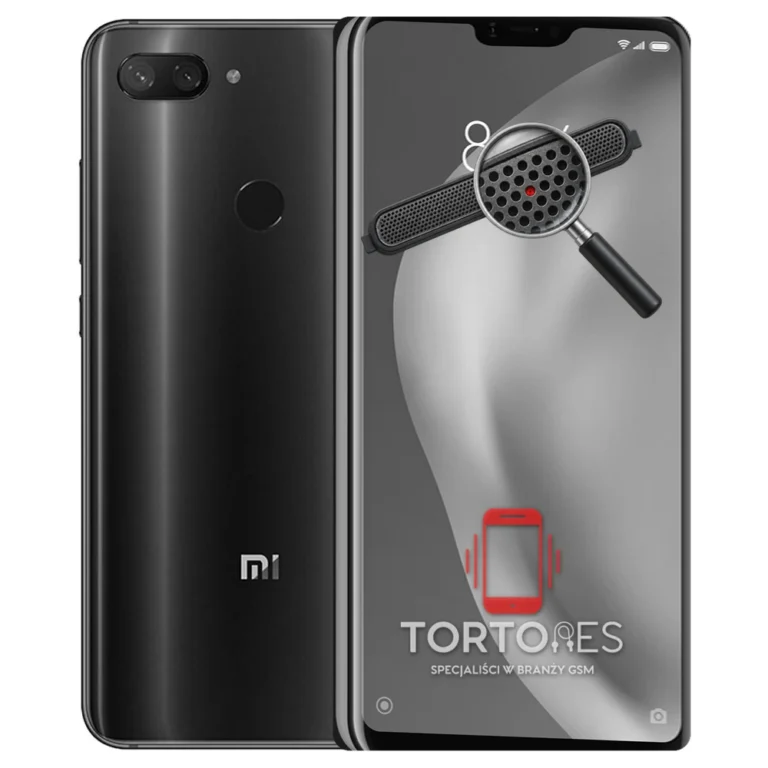 Xiaomi Mi 8 Lite z symbolem głośnika rozmów - wymiana głośnika rozmów