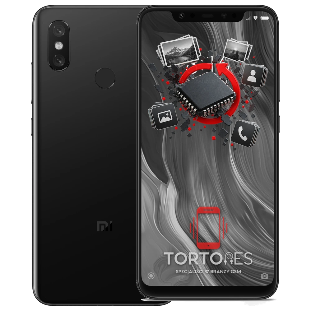 Xiaomi Mi 8 z ilustracją odzyskiwania danych - odzyskiwanie danych