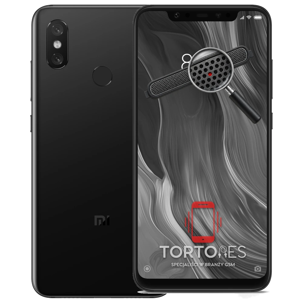 Xiaomi Mi 8 z symbolem głośnika rozmów - wymiana głośnika rozmów