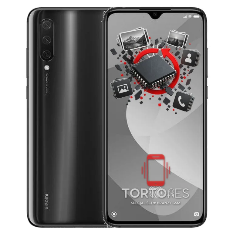 Xiaomi Mi 9 Lite z ilustracją odzyskiwania danych - odzyskiwanie danych