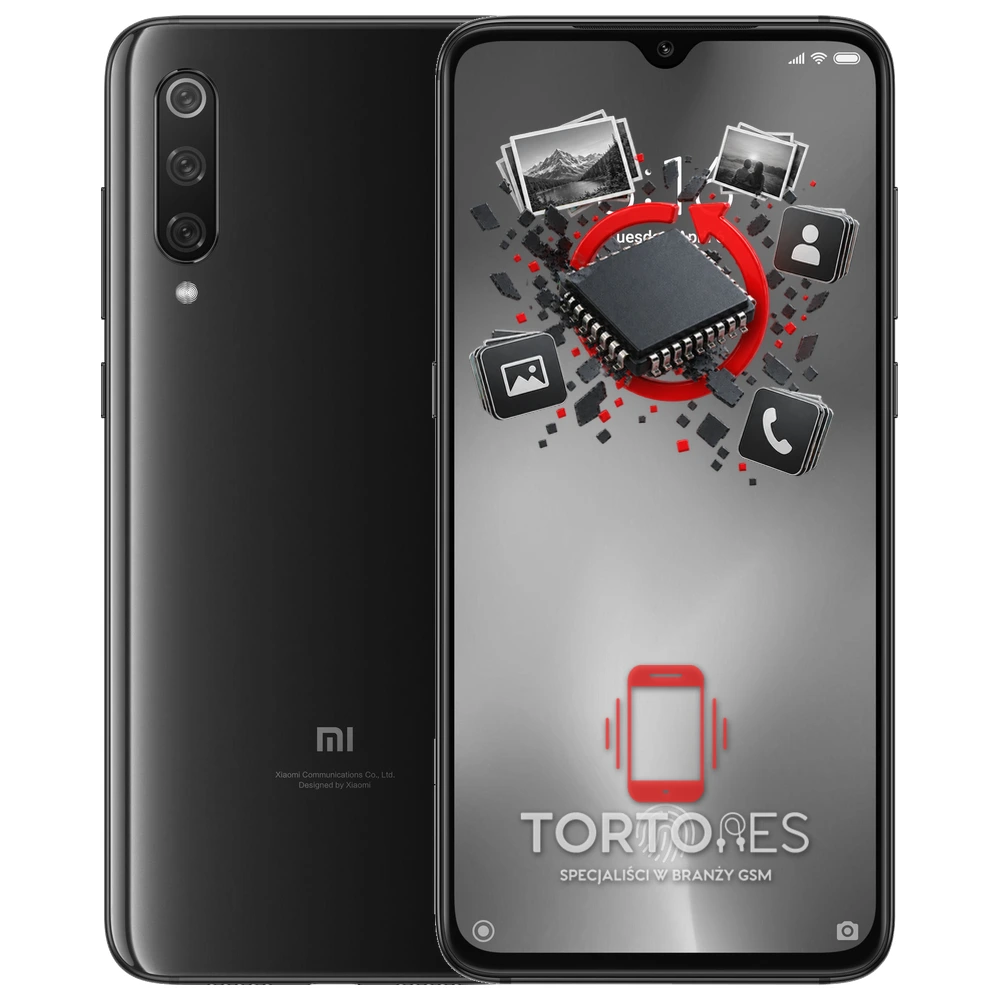 Xiaomi Mi 9 z ilustracją odzyskiwania danych - odzyskiwanie danych