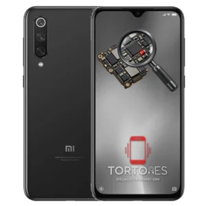 Xiaomi Mi 9 SE z symbolem diagnostyki - diagnoza telefonu