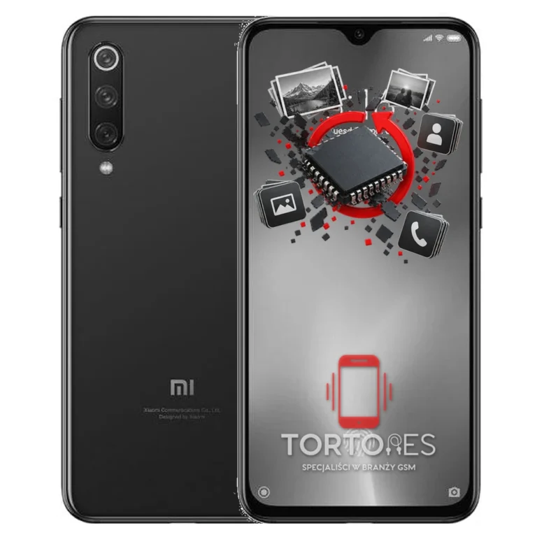 Xiaomi Mi 9 SE z ilustracją odzyskiwania danych - odzyskiwanie danych