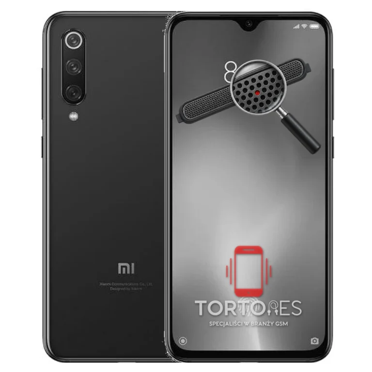 Xiaomi Mi 9 SE z symbolem głośnika rozmów - wymiana głośnika rozmów