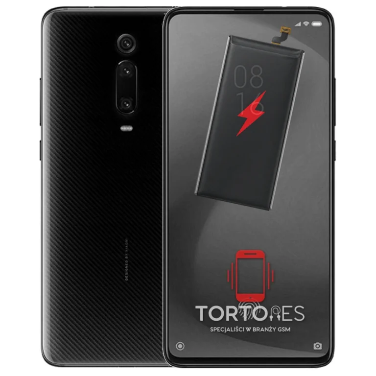 Xiaomi Mi 9T Pro z ilustracją baterii - wymiana baterii