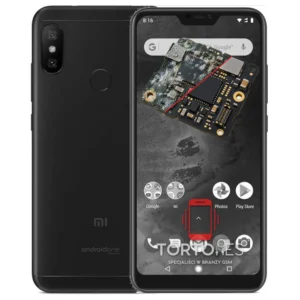 Xiaomi Mi A2 Lite z ilustracją zalania - czyszczenie po zalaniu