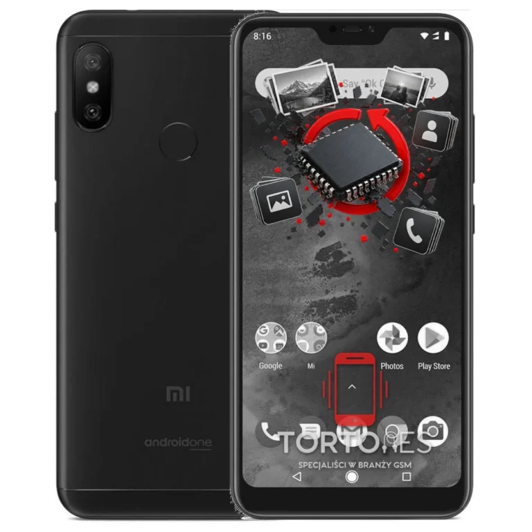 Xiaomi Mi A2 Lite z ilustracją odzyskiwania danych - odzyskiwanie danych