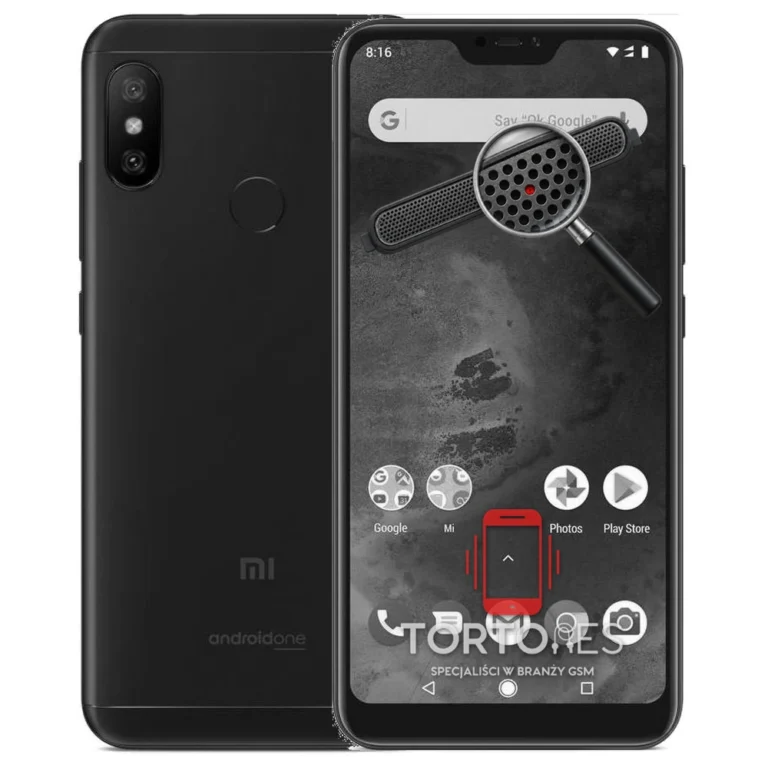 Xiaomi Mi A2 Lite z symbolem głośnika rozmów - wymiana głośnika rozmów