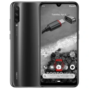 Xiaomi Mi A3 z ilustracją złącza ładowania - naprawa złącza ładowania