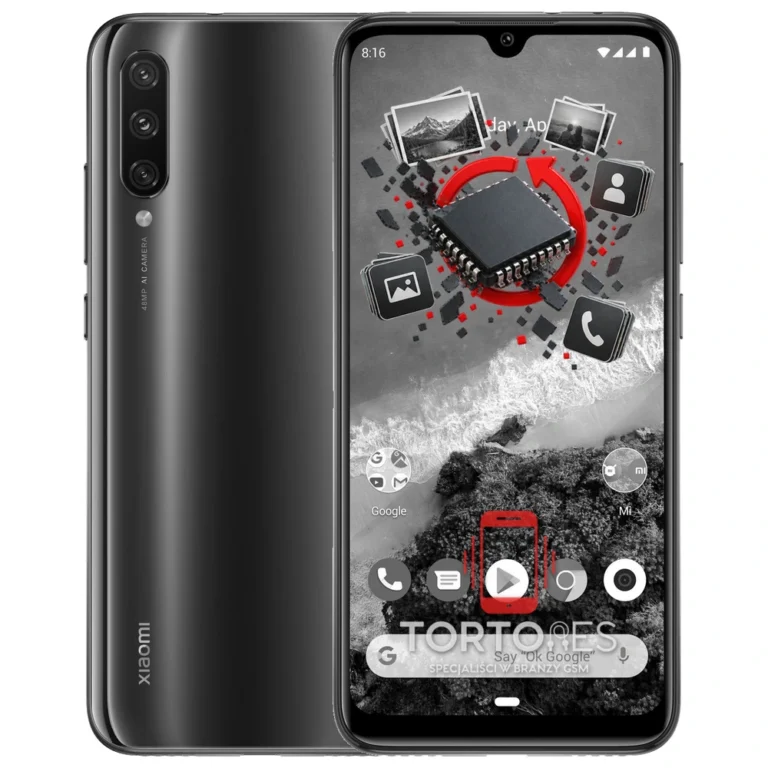 Xiaomi Mi A3 z ilustracją odzyskiwania danych - odzyskiwanie danych