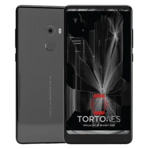 Xiaomi Mi MIX 2 z ilustracją pękniętego wyświetlacza - wymiana zbitego wyświetlacza